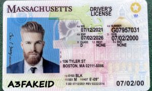 Massachusetts fake id