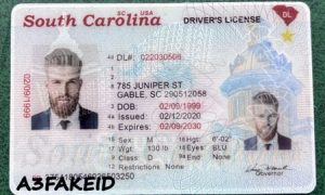 South Carolina Fake ID