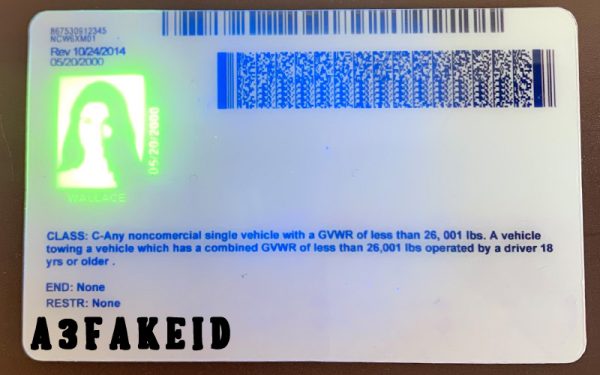 North Carolina fake id